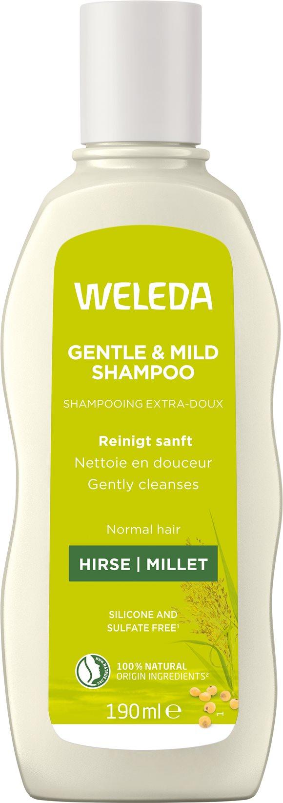 WELEDA Shampoo Gentle & Mild Hirse 190 ml