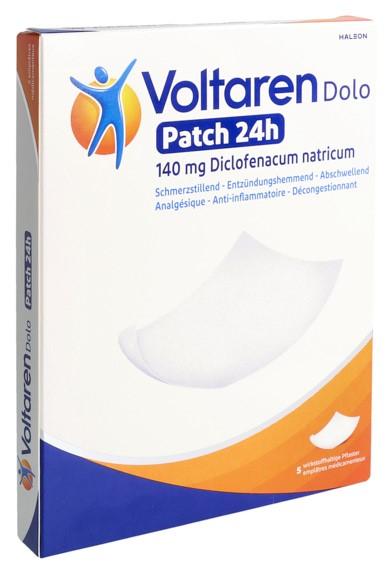 VOLTAREN DOLO 24h Patch Pfl 140 mg Btl 5 Stk