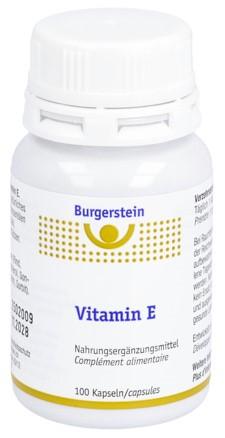 BURGERSTEIN Vitamin E Kaps Ds 100 Stk