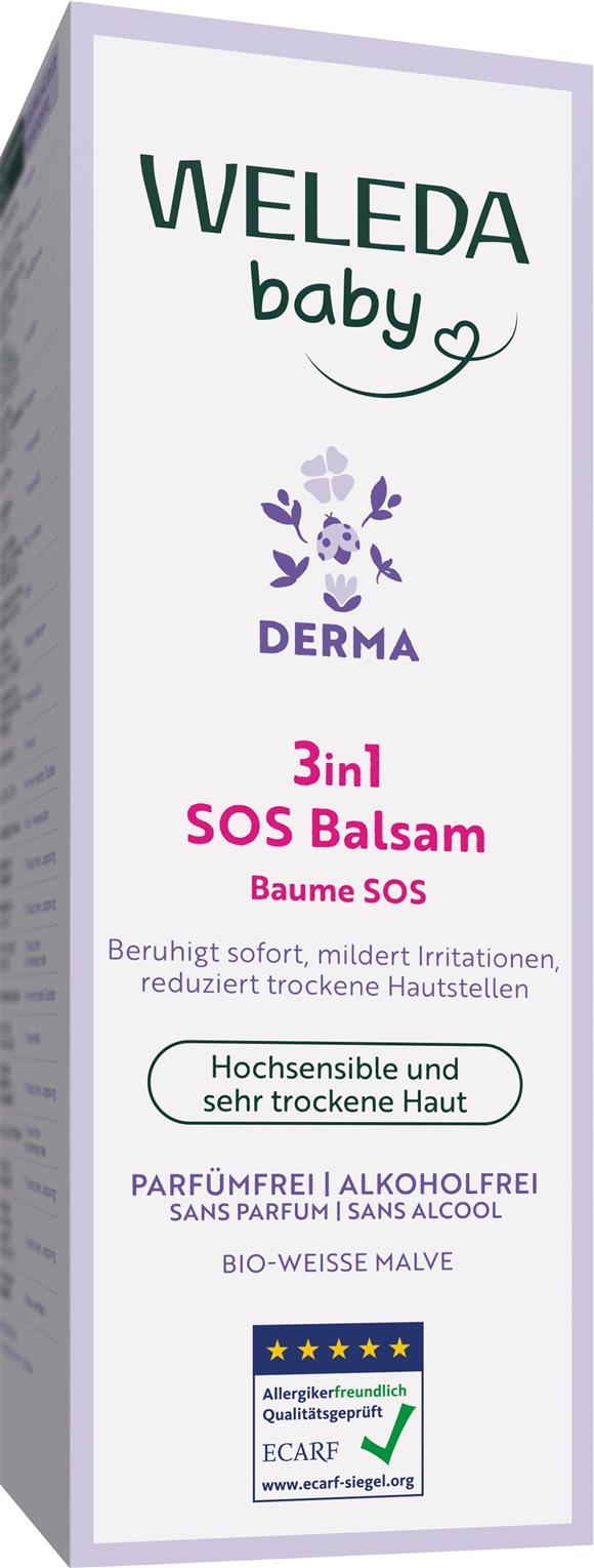 WELEDA Derma 3in1 SOS Balsam weisse Malve Tb 50 ml