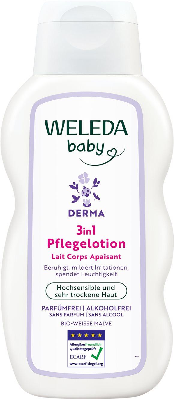 WELEDA Derma 3in1 Pflegelotion weisse Malve 200 ml