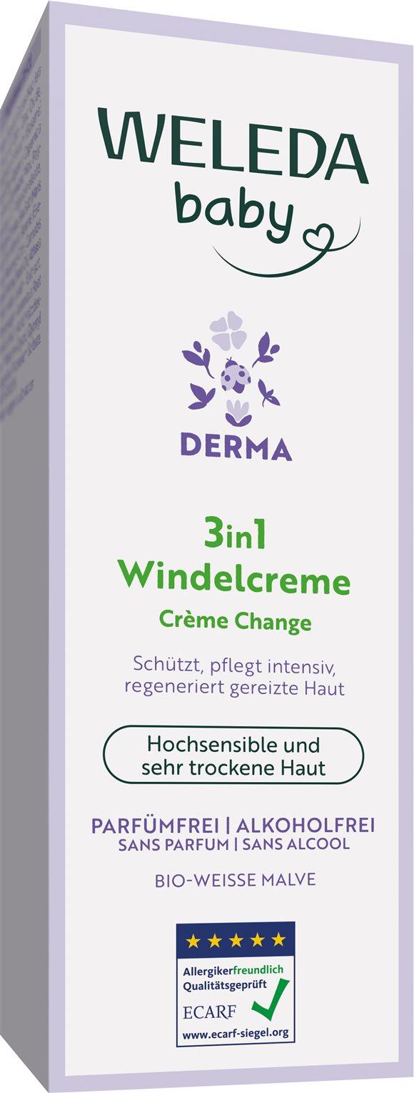 WELEDA Derma 3in1 Windelcreme weisse Malve 50 ml