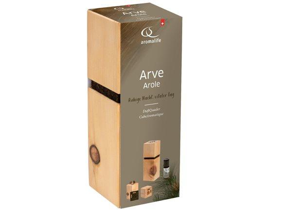 AROMALIFE ARVE Duft Quader äth Öl Arve BIO