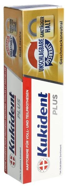 KUKIDENT Plus Haftcreme starker Biss 40 g