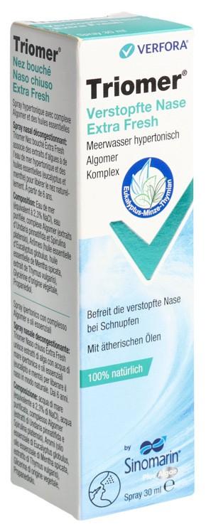 TRIOMER Verstopfte Nase Extra Fresh Spr 30 ml