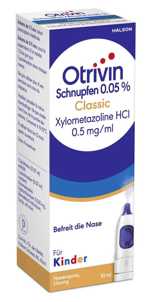 OTRIVIN Schnupf Class Nasenspray 0.05 % neu 10 ml