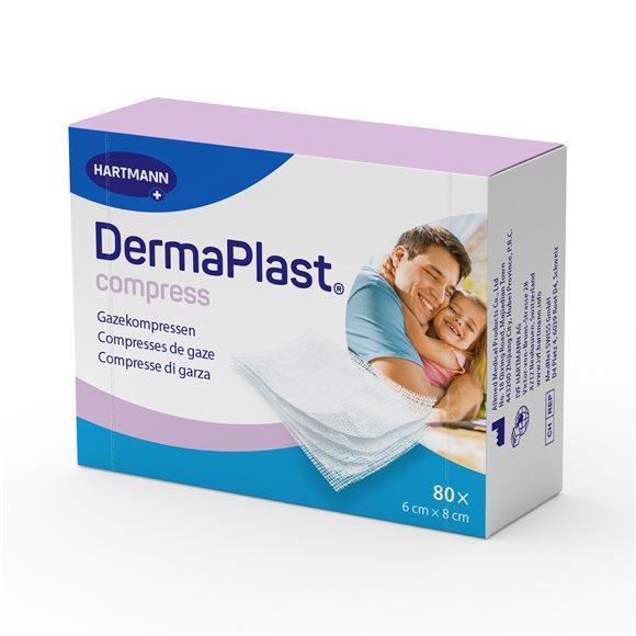 DERMAPLAST Compress 6x8cm 80 Stk