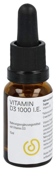 DROMENTA Vitamin D3 Tropfen 1000 IE 15 ml