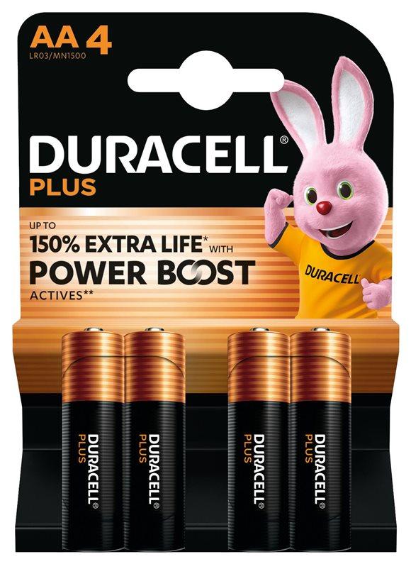DURACELL Plus Power Boost AA 4 Stk