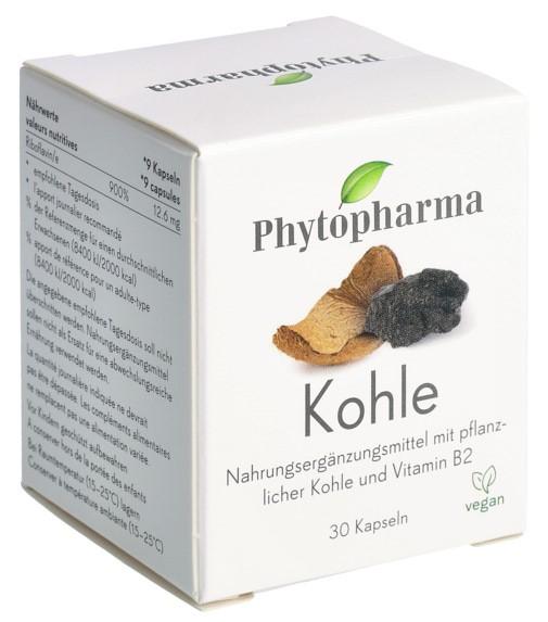 PHYTOPHARMA Kohle Kaps 30 Stk