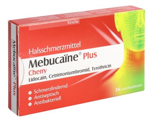 MEBUCAÏNE Plus Cherry Lutschtabl 24 Stk