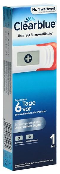 CLEARBLUE Ultra Schwangerschaftstest früh digital