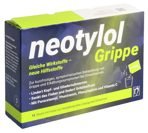 NEOTYLOL Grippe Plv Btl 12 Stk