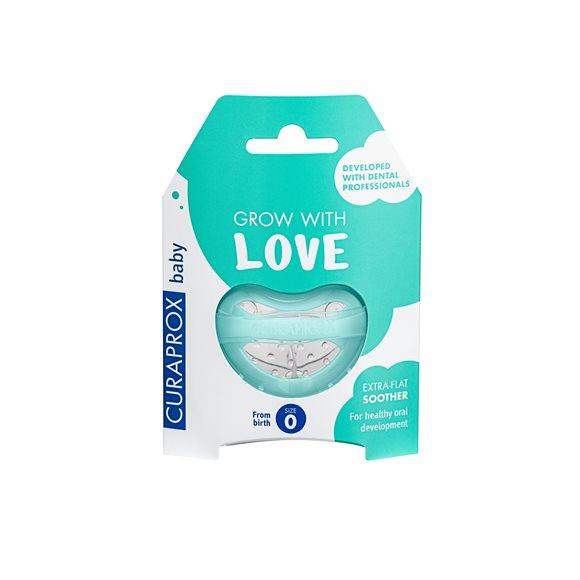 CURAPROX Baby Schnuller Gr0 türkis