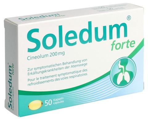 SOLEDUM forte Weichkaps 200 mg 50 Stk