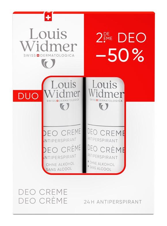 WIDMER Deo-Duo Creme Antipersp parf 2 x 40 ml