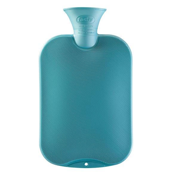FASHY Wärmflasche 2l feine Halblamelle steinbl