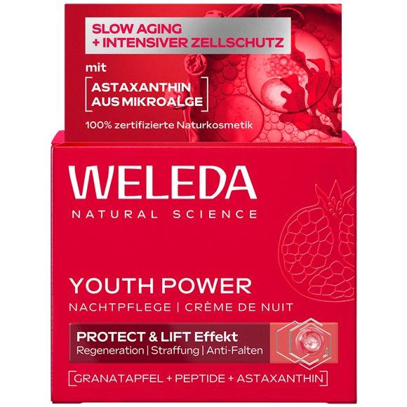 WELEDA Youth Power Nachtpflege Granatapfel 40 ml