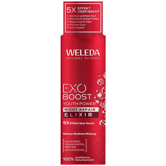 WELEDA Exo Youth Pow Night Rep Elix Granatap 30 ml