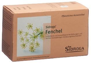 SIDROGA Fenchel 20 Btl 2 g