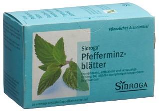 SIDROGA Pfefferminzblätter 20 Btl 1.5 g