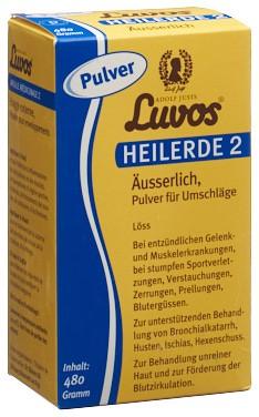 LUVOS Heilerde 2 äusserlich Plv 480 g