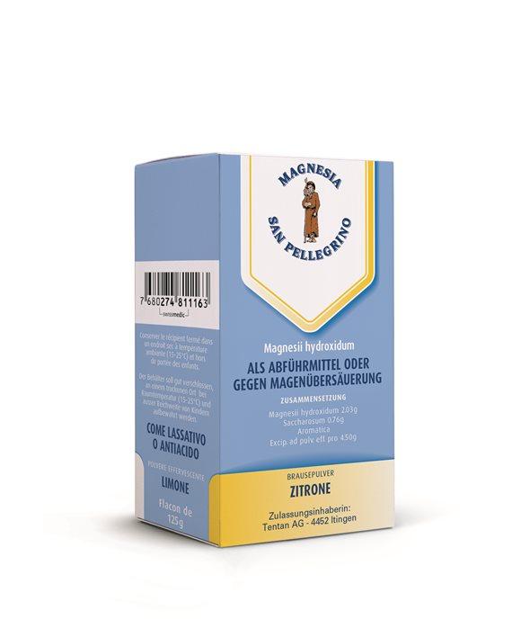 MAGNESIA S PELLEGRIN Brause Plv zitr 125 g
