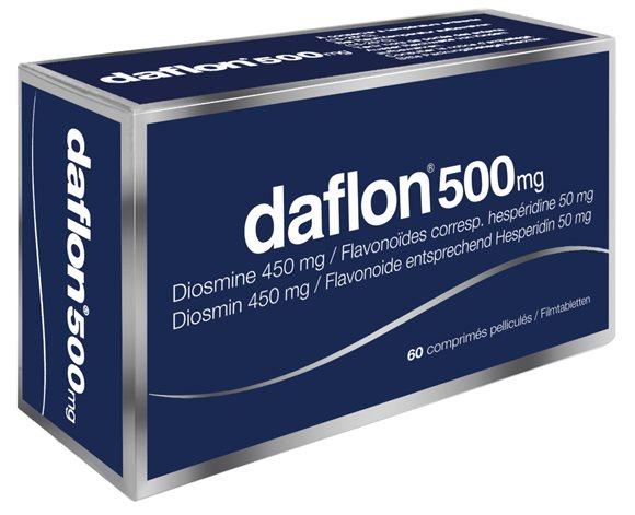 DAFLON Filmtabl 500 mg 60 Stk