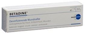 BETADINE desinfizierende Wundsalbe Tb 30 g