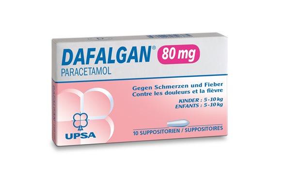 DAFALGAN Supp 80 mg 10 Stk