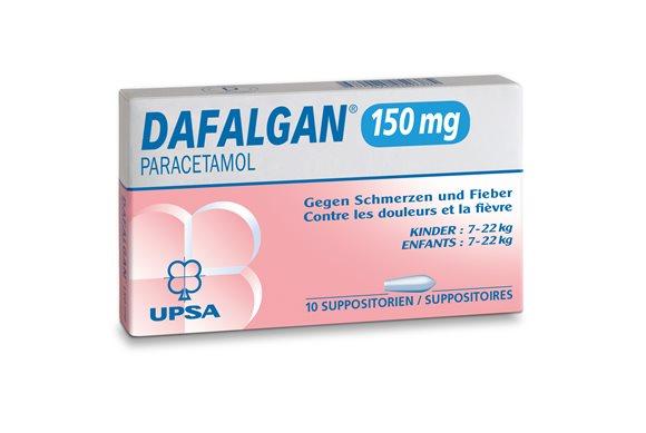 DAFALGAN Supp 150 mg 10 Stk