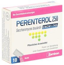 PERENTEROL Plv 250 mg Btl 10 Stk