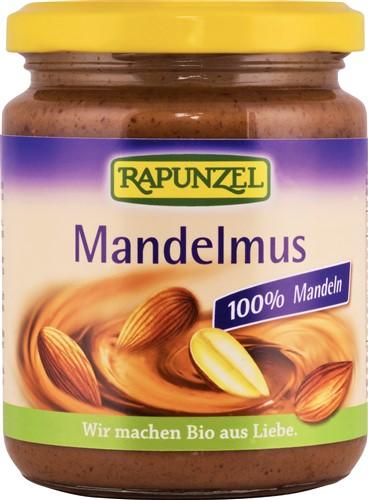 RAPUNZEL Mandelmus Bio braun Glas 250 g