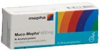 MUCO Mepha Brausetabl 600 mg 10 Stk