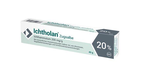 ICHTHOLAN Zugsalbe 20 % Tb 40 g