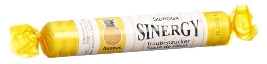 SINERGY Traubenzucker Ananas Rolle 40 g