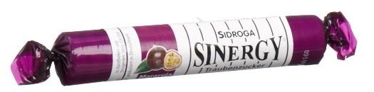 SINERGY Traubenzucker Maracuja Rolle 40 g