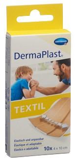 DERMAPLAST TEXTIL Schnellverb 4x10cm 10 Stk