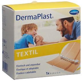 DERMAPLAST TEXTIL Schnellverb 6cmx5m Rolle
