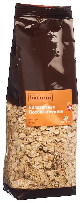 BIOFARM Haferflocken grob Knospe Btl 500 g