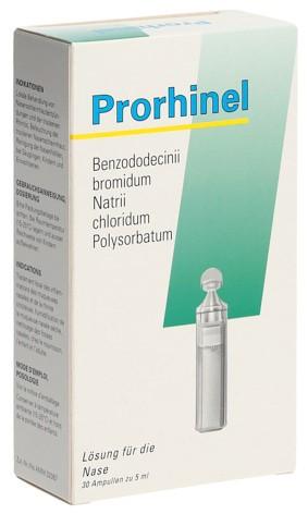 PRORHINEL Lös 30 Amp 5 ml