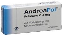 ANDREAFOL Tabl 0.4 mg 30 Stk