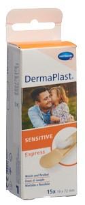 DERMAPLAST SENSITIVE Express Strips 19x72mm 15 Stk