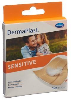 DERMAPLAST SENSITIVE Schnellverb hf 8x10cm 10 Stk