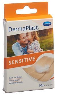 DERMAPLAST SENSITIVE Schnellverb hf 6x10cm 10 Stk