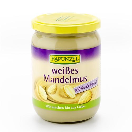 RAPUNZEL Mandelmus Bio weiss Glas 500 g