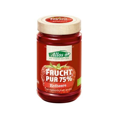 ALLOS Frucht Pur Konfitüre Erdbeere Bio 250 g