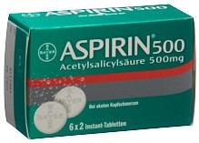 ASPIRIN Instant Tabl 500 mg 6 Btl 2 Stk