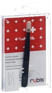RUBIS Pinzette evolution schwarz Inox
