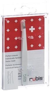 RUBIS Pinzette evolution weiss Inox
